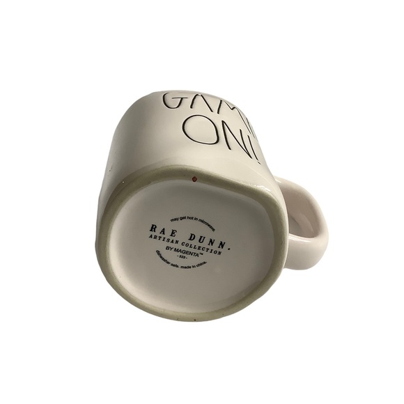 Rae Dunn ‘Game On’ Ceramic Collectible Mug - Picture 4 of 4